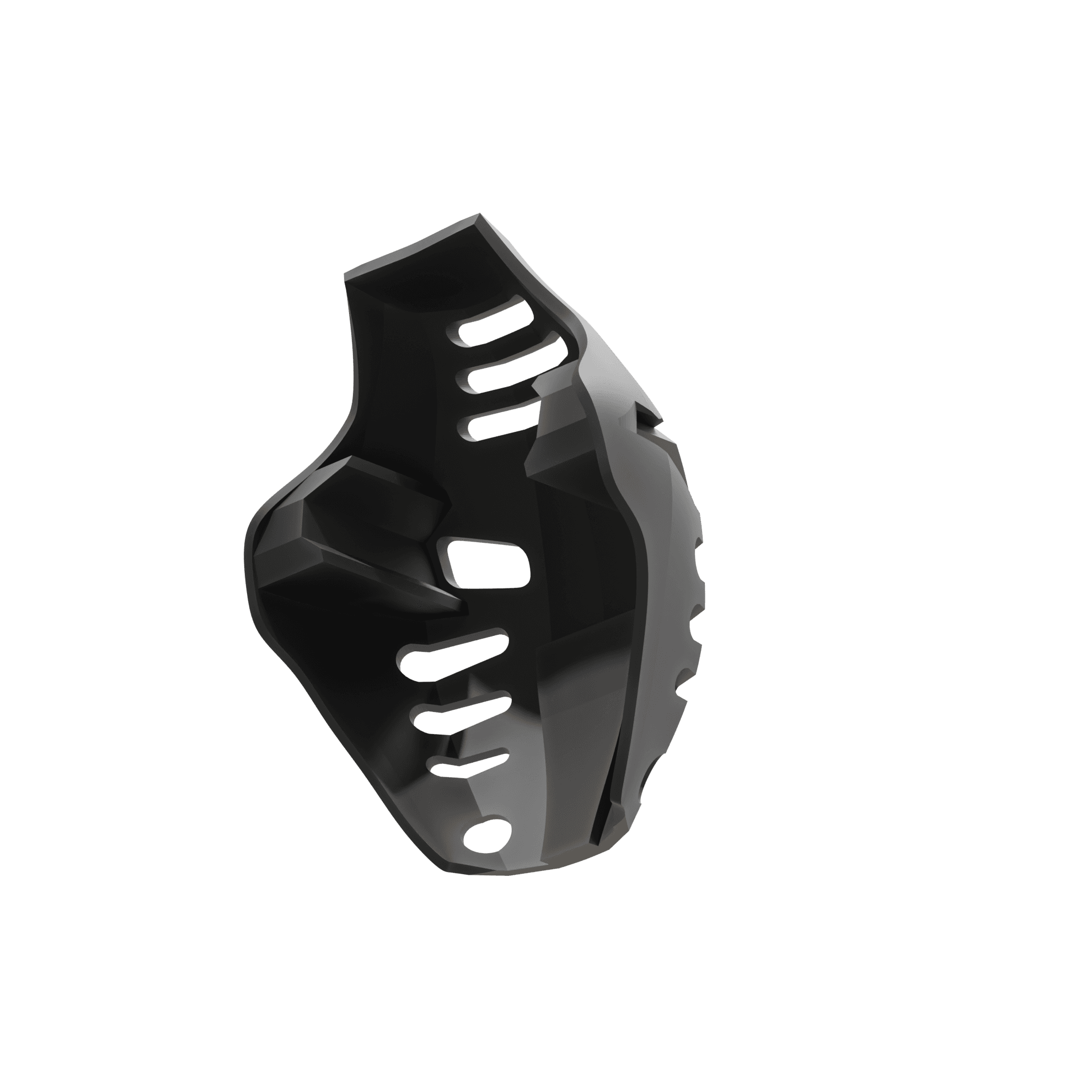 Black Bionicle Mask 3d model