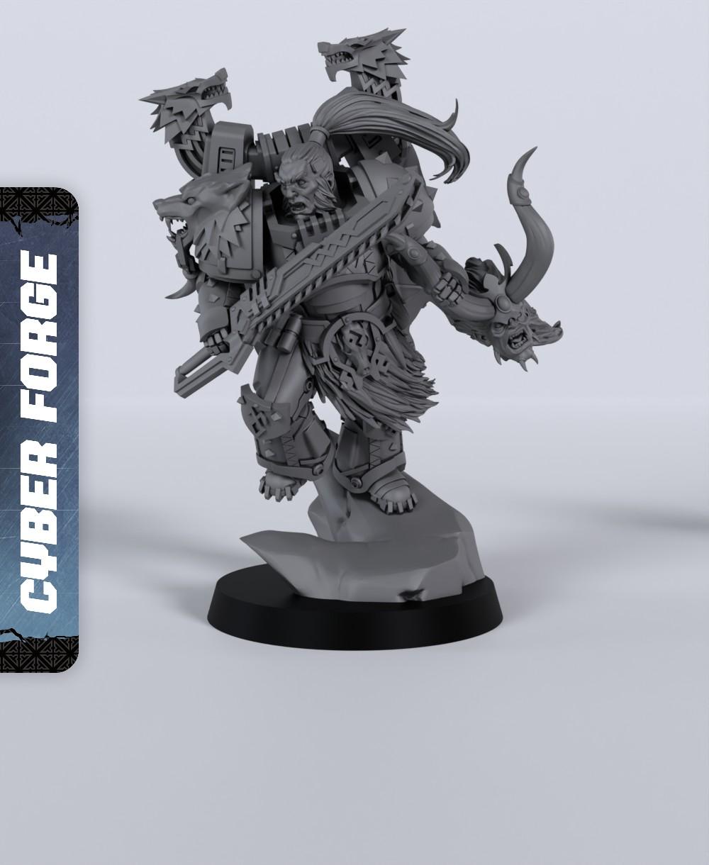 Thor - With Free Cyberpunk Warhammer - 40k Sci-Fi Gift Ideas for RPG and Wargamers 3d model