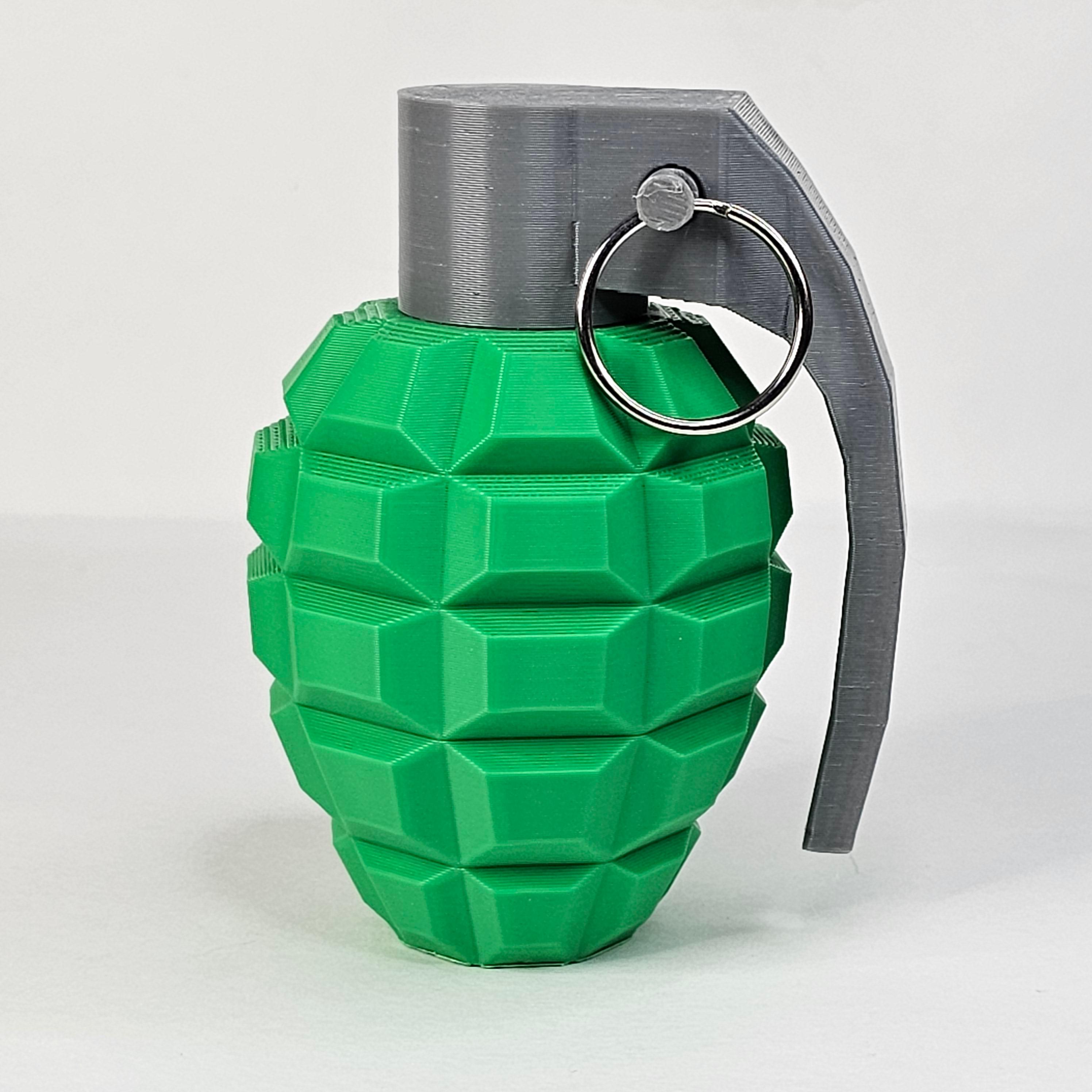 GRENADE PROP - NO SUPPORTS - EASY-TO-USE 3d model