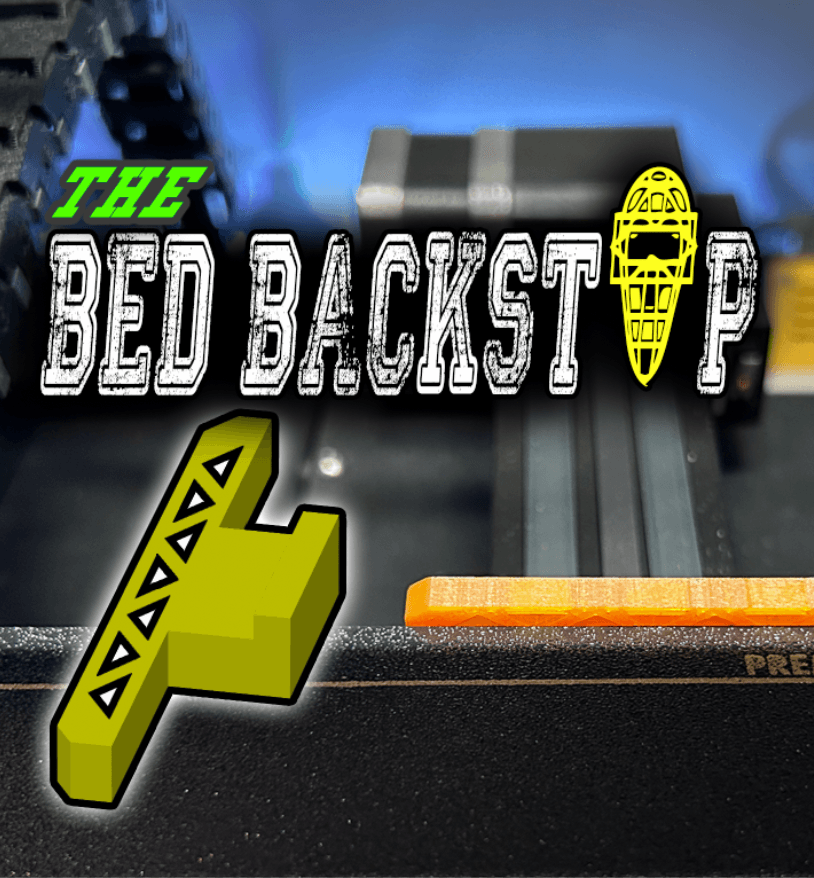 The Bed Backstop 3d model