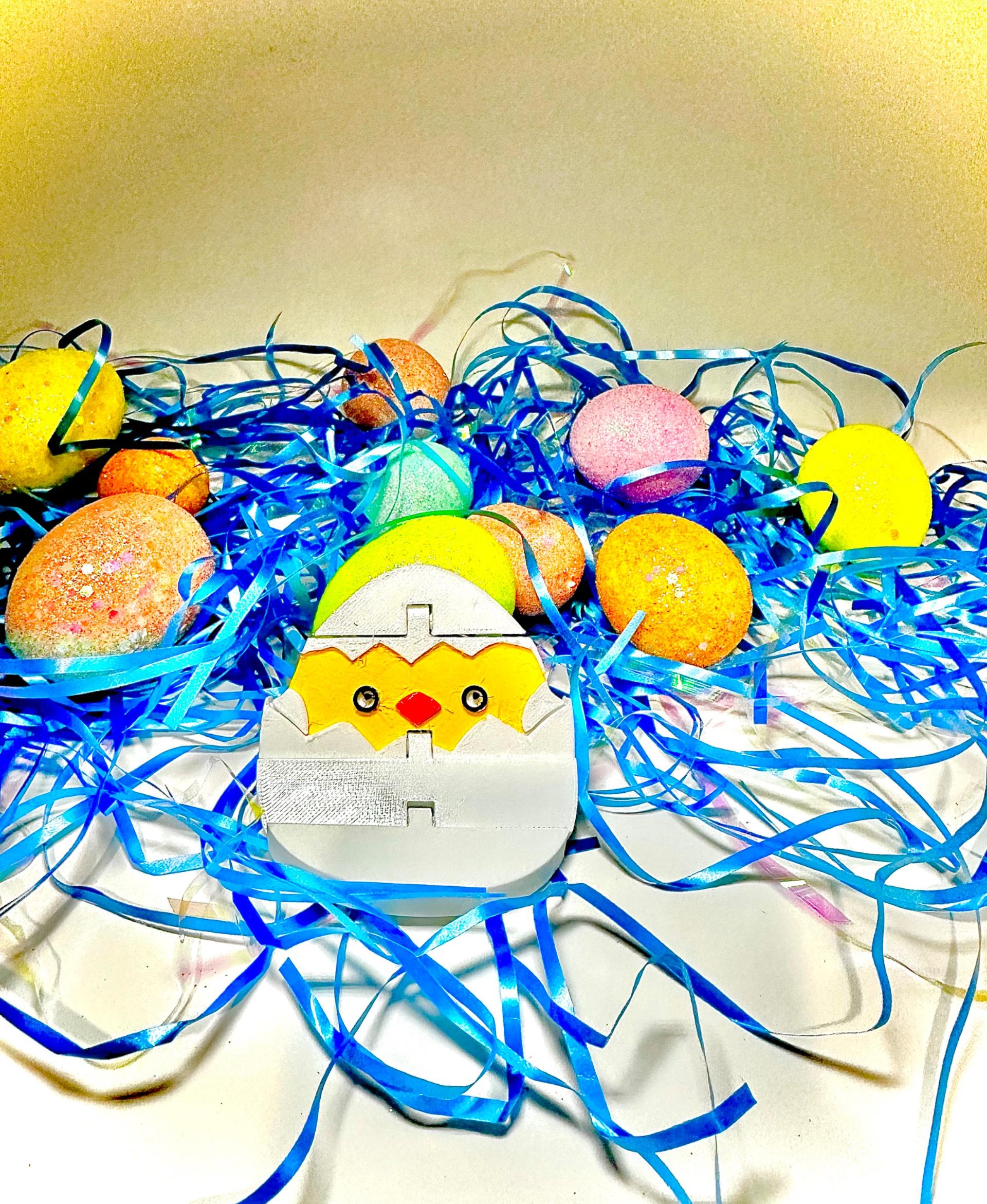 Flexi-Chick In Easter Egg 3d model