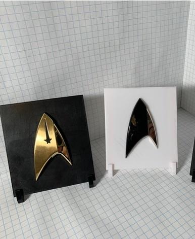 Star Trek Magnetic Pin Stand (QMX) - 3D model by pdj on Thangs