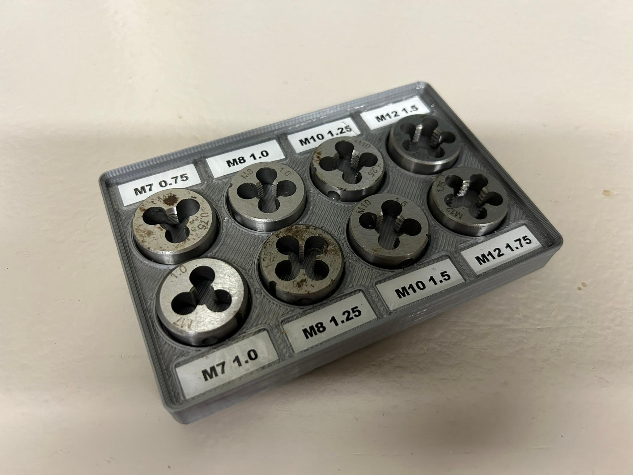 Gridfinity 1 Die Holder 3d model