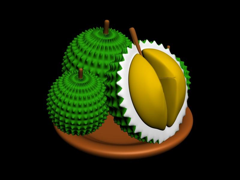 durian.stl 3d model