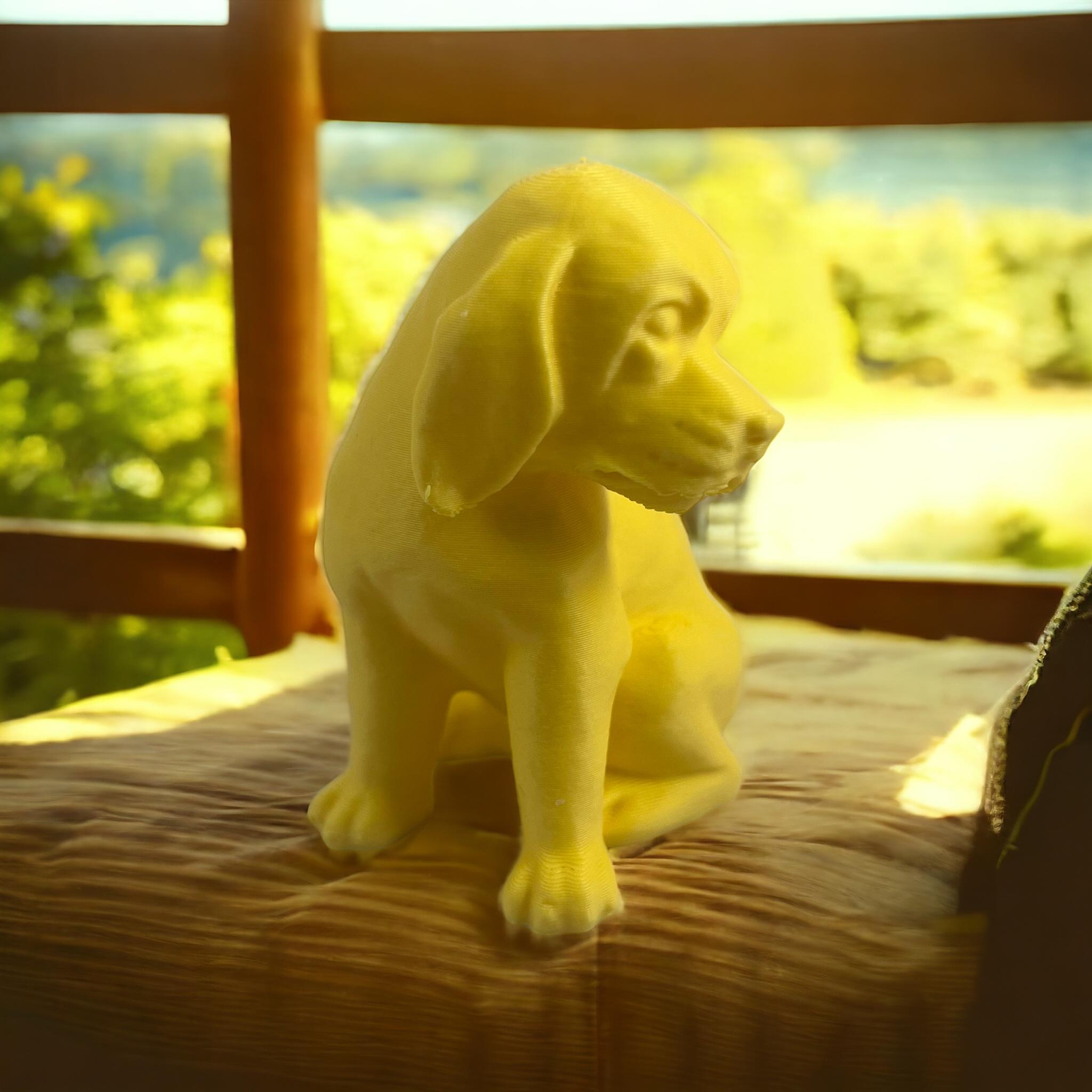beagle puppy 3d model