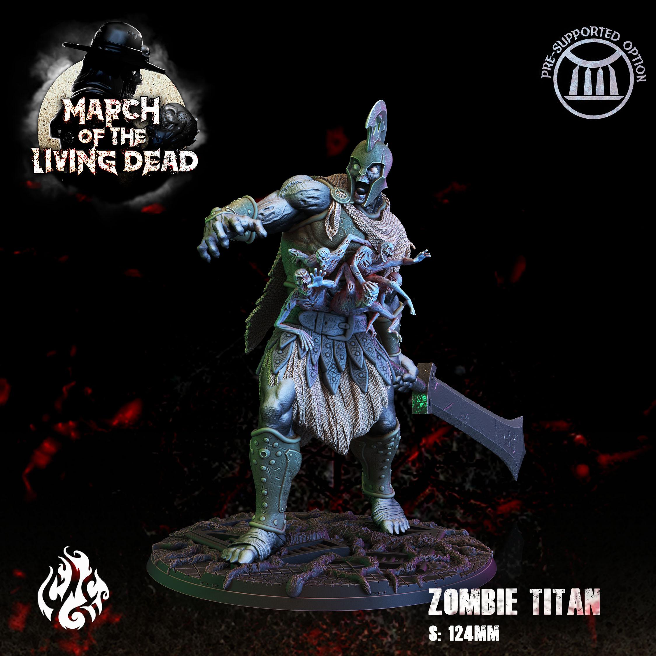Zombie Titan 3d model