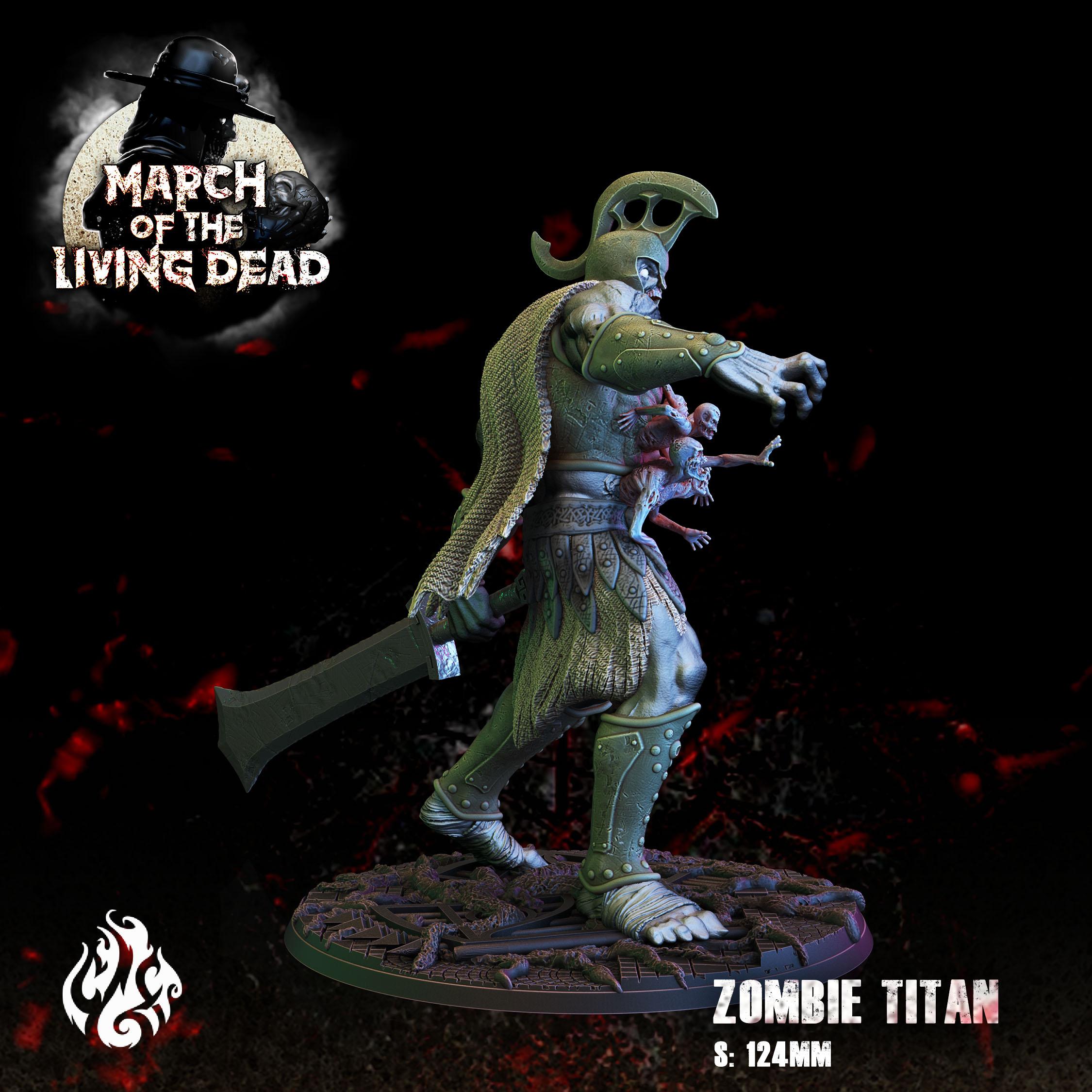 Zombie Titan 3d model