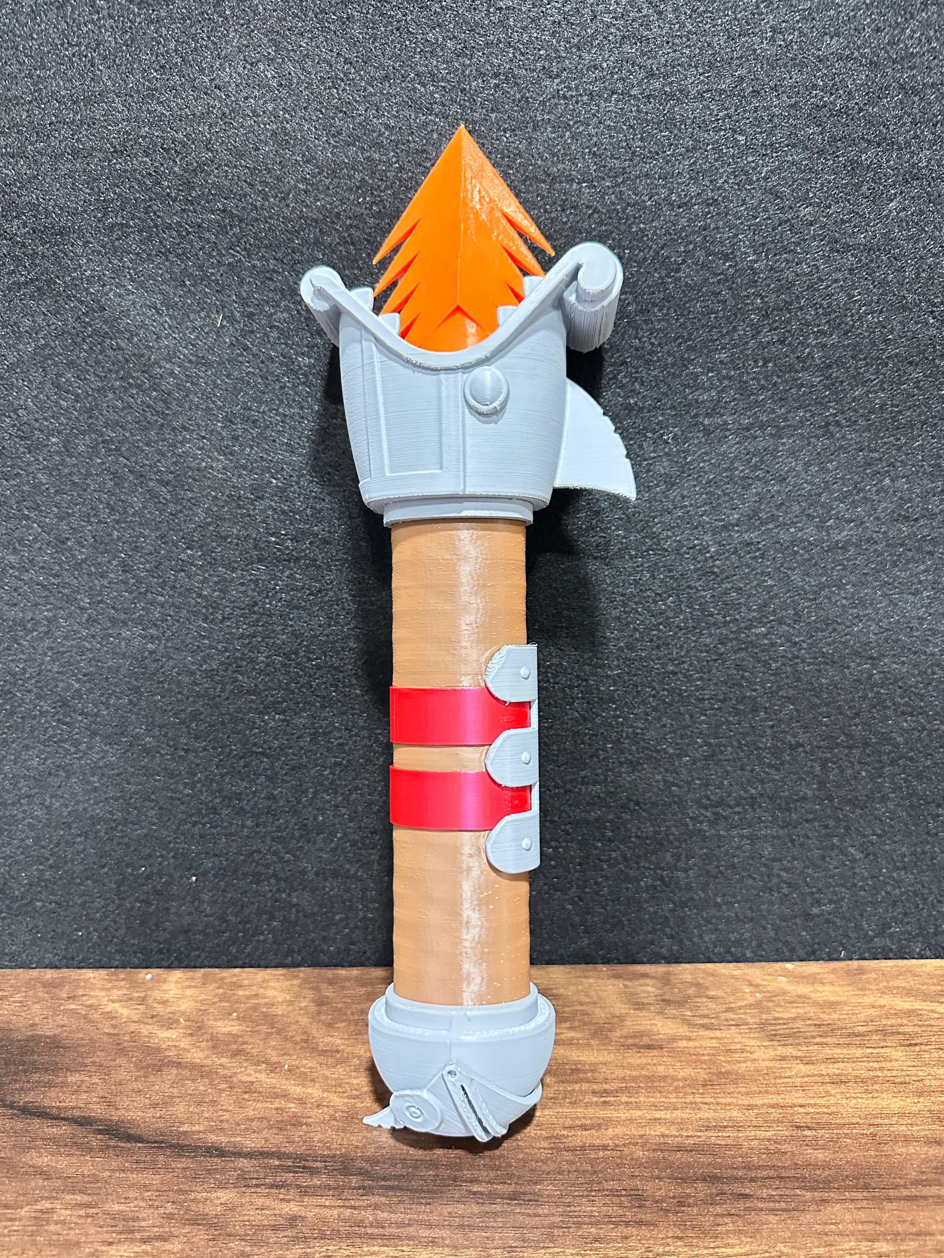 How to Train Your Dragon Hiccup's Fire Sword 3d model