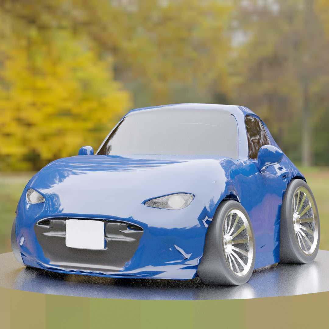 Dendeba Petite Mazda MX-5 3d model