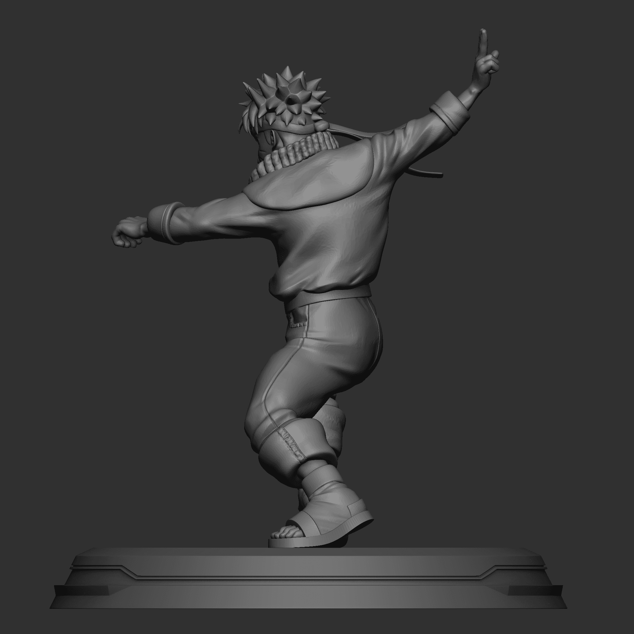 Naruto Figure - Free 3D print model 3d model