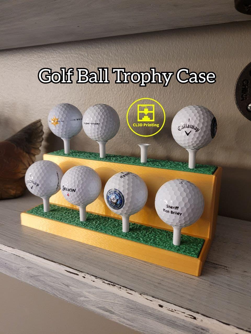 Golph Ball Display 3d model