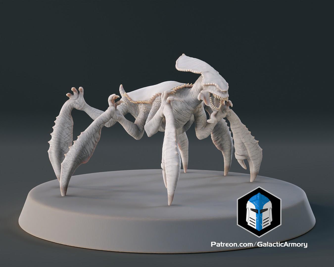 1:48 Scale Acklay Miniatures - 3D Print Files 3d model