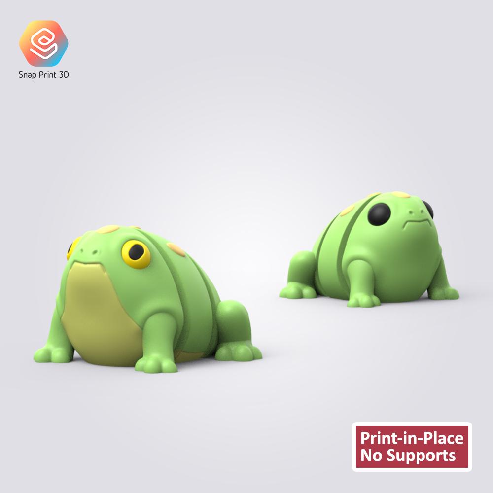 Flexi Frog 3d model