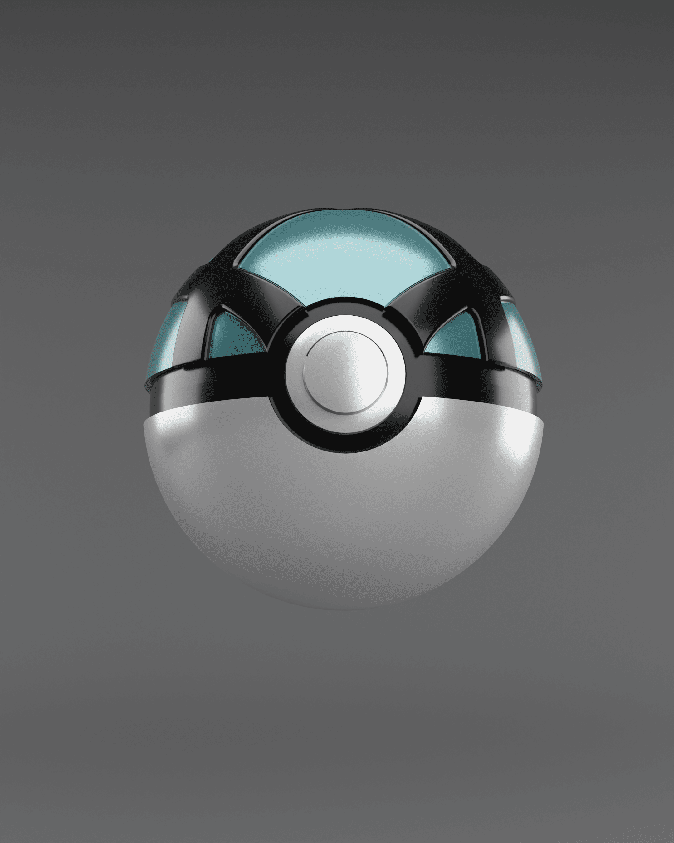 Net Ball Pokeball - Fan Art 3d model