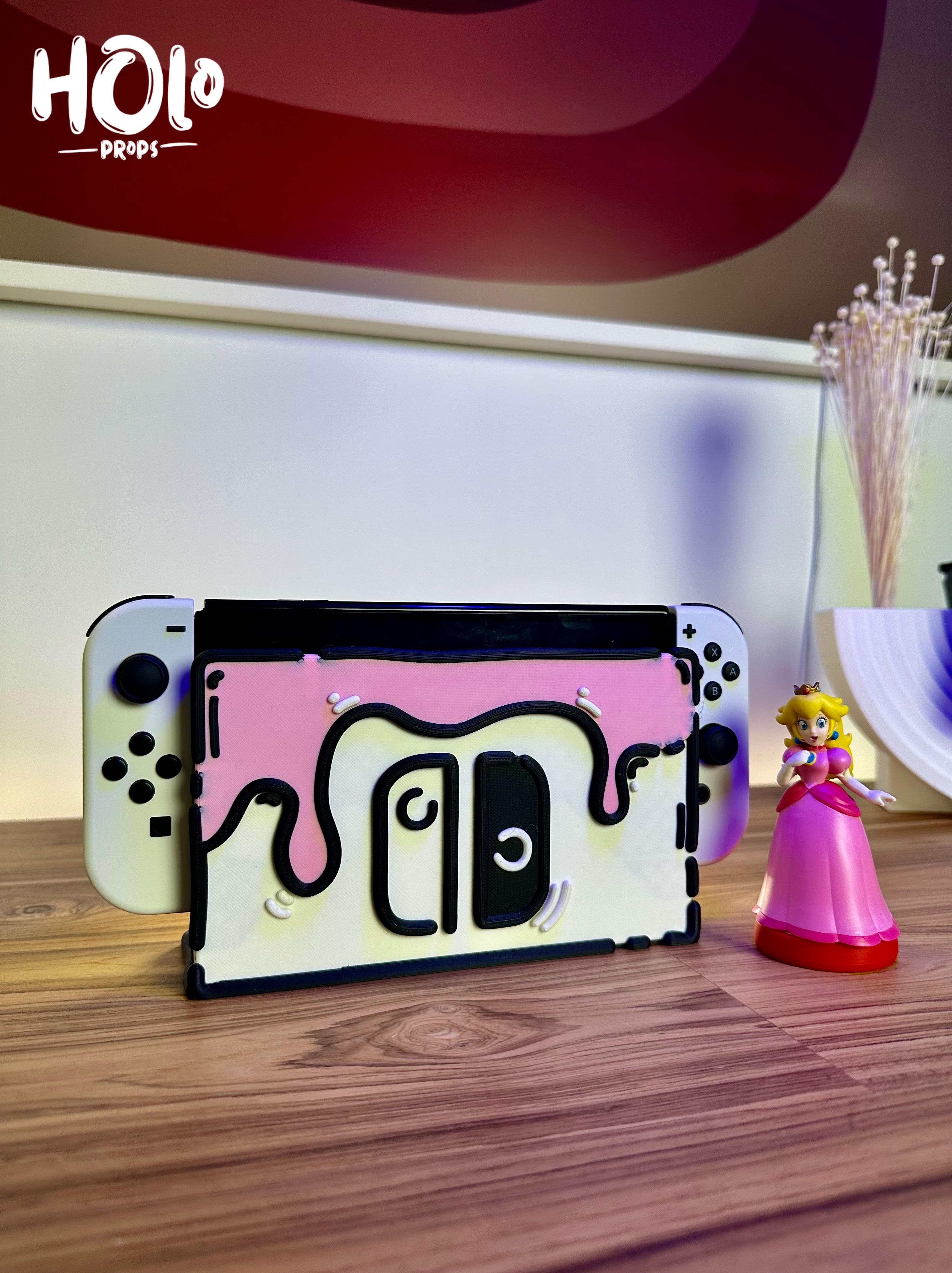 Doodle Nintendo Switch Faceplate 3d model
