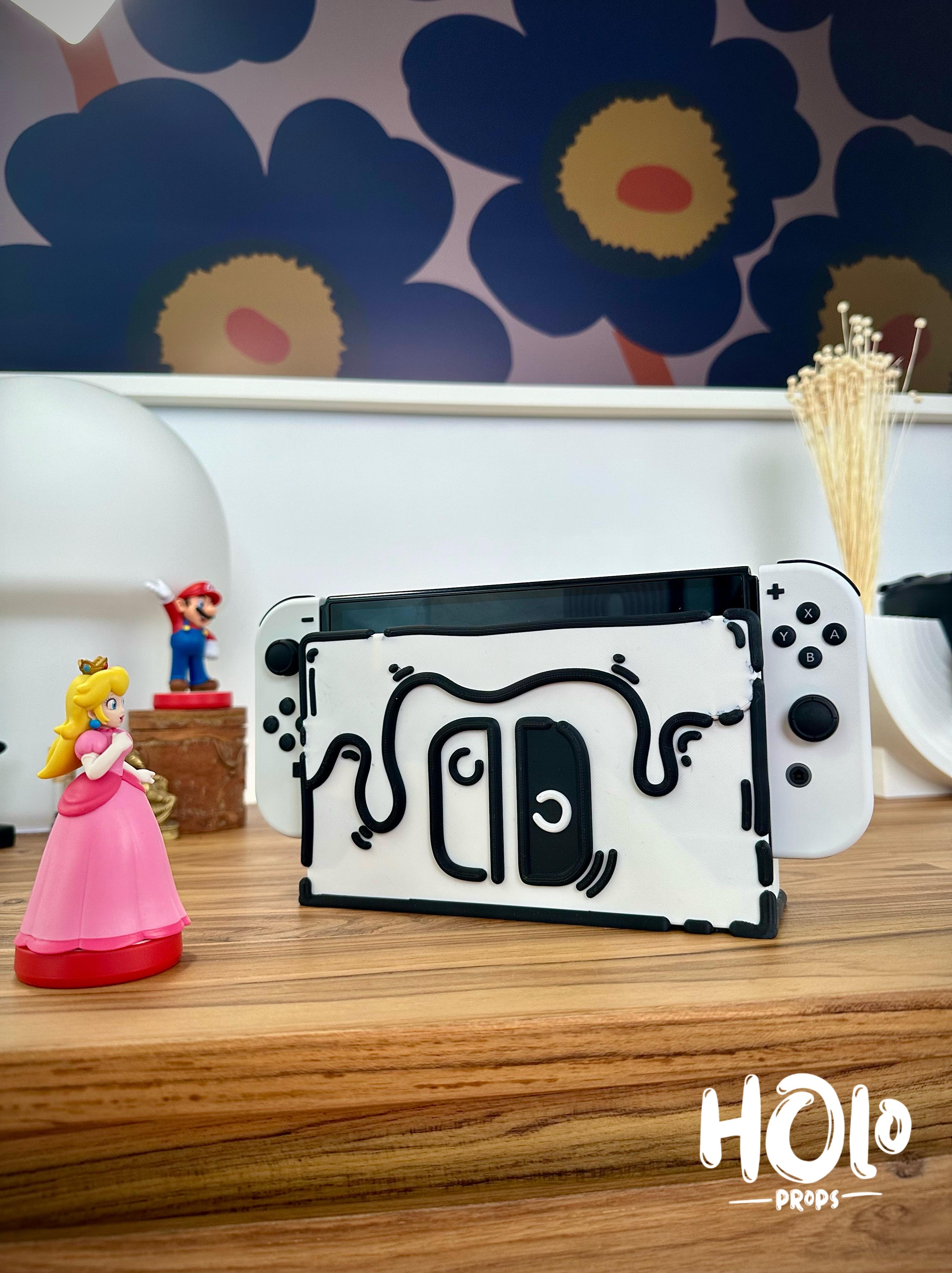 Doodle Nintendo Switch Faceplate 3d model
