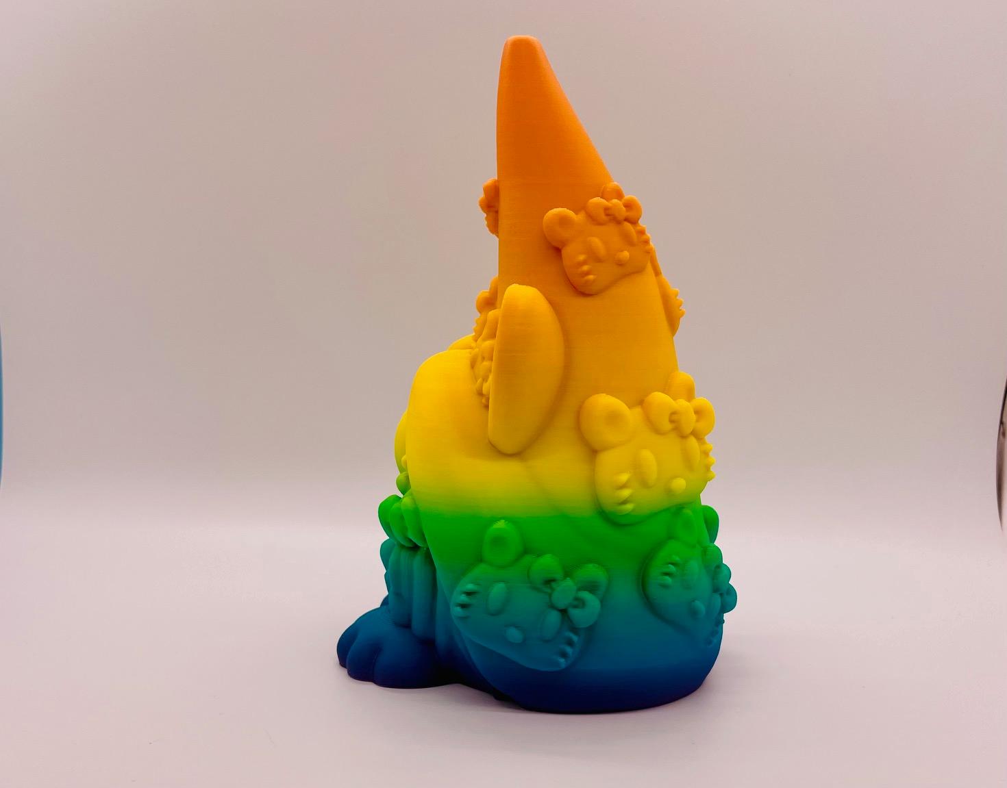 Kitty Boy Gnome 3d model