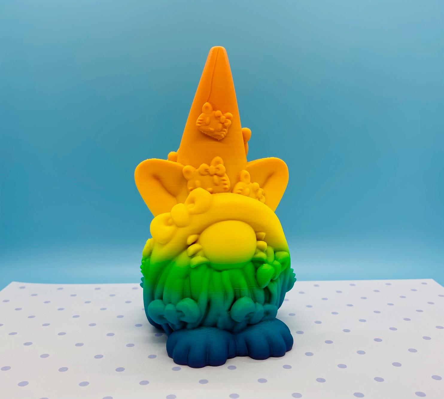 Kitty Boy Gnome 3d model