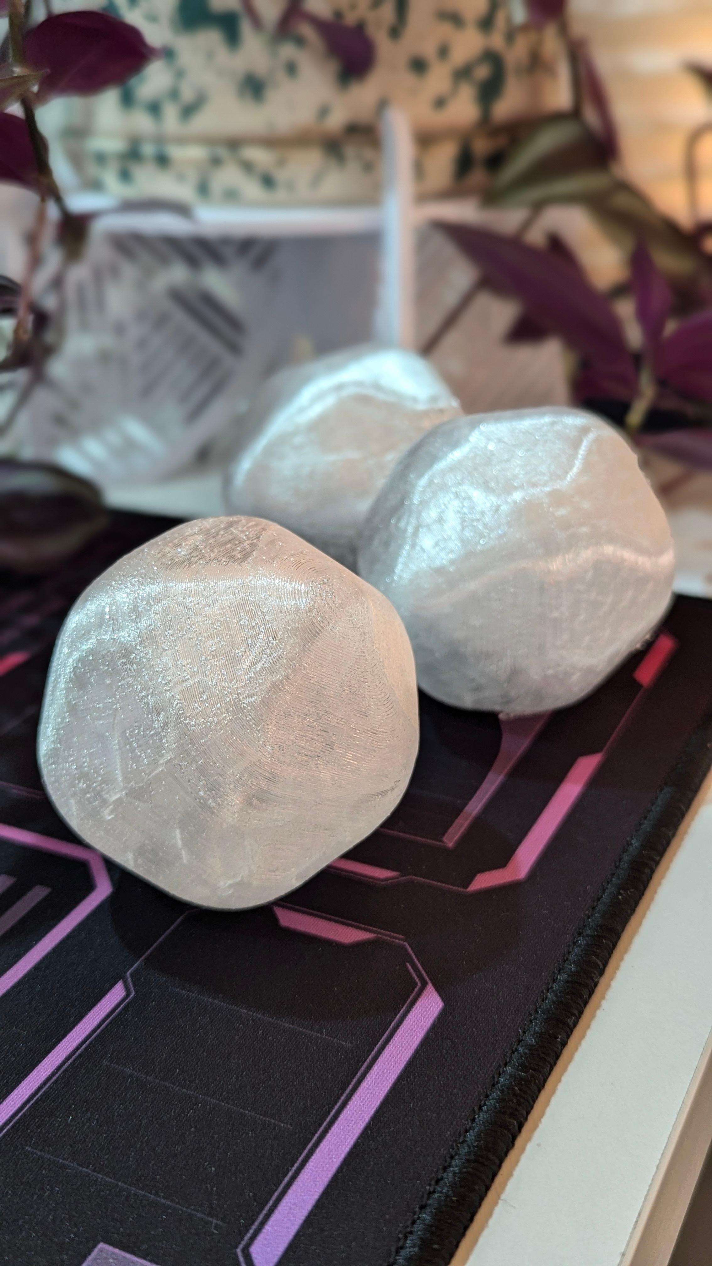 TPU Massage Balls - Soft, Medium, and Hard 3d model