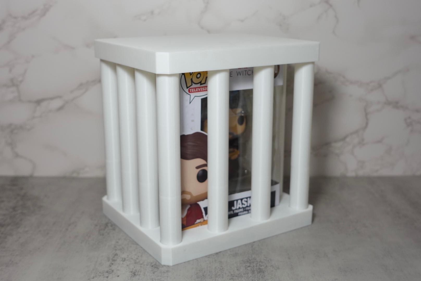 Cage Display for Collectibles (3.5 x 4.5 x 6.25 3d model