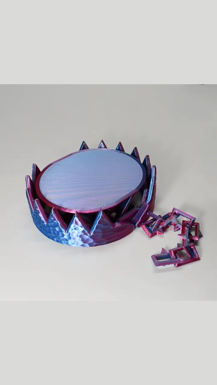 Mug Trap: Self-Adjusting Coaster 3d model
