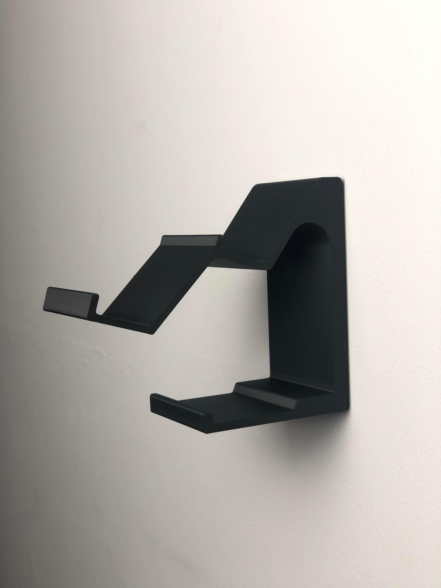 Wall Mounted Controller and Headset Stand (Version 2.0) 3d model