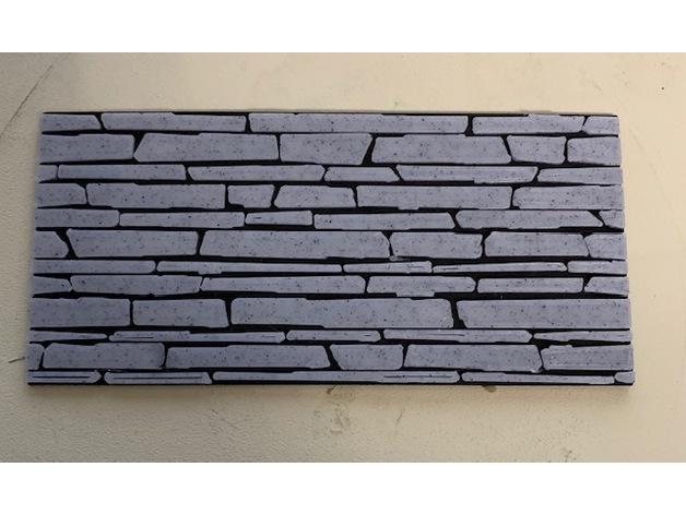 Stone Wall 3d model