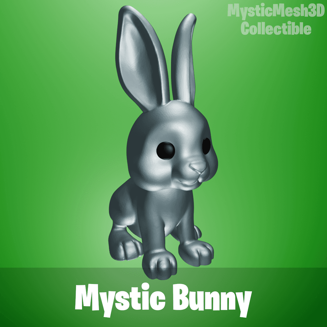 Mystic Bunny (MysticMesh3D Collectible) 3d model