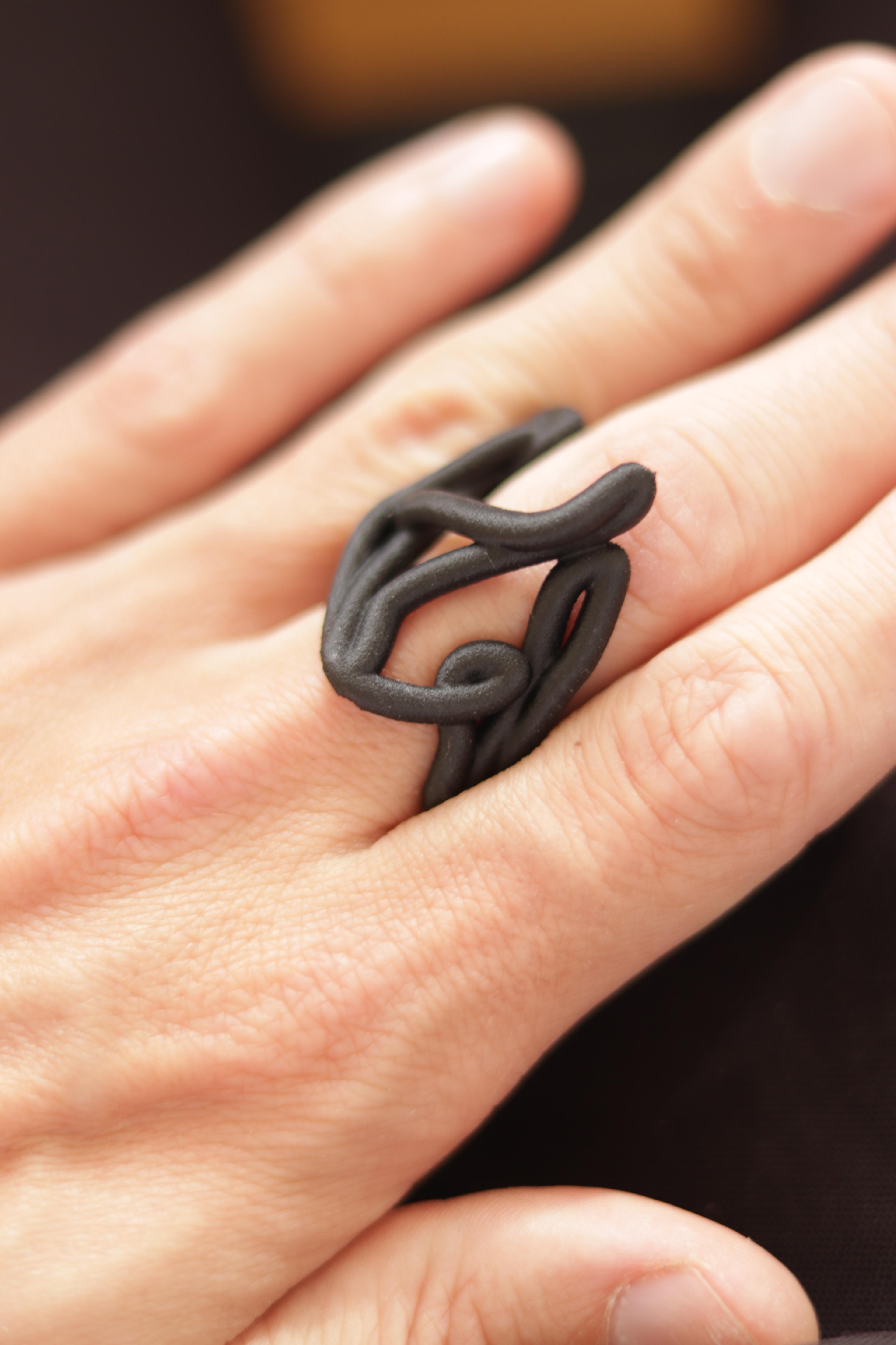 Tangled Ring 3d model