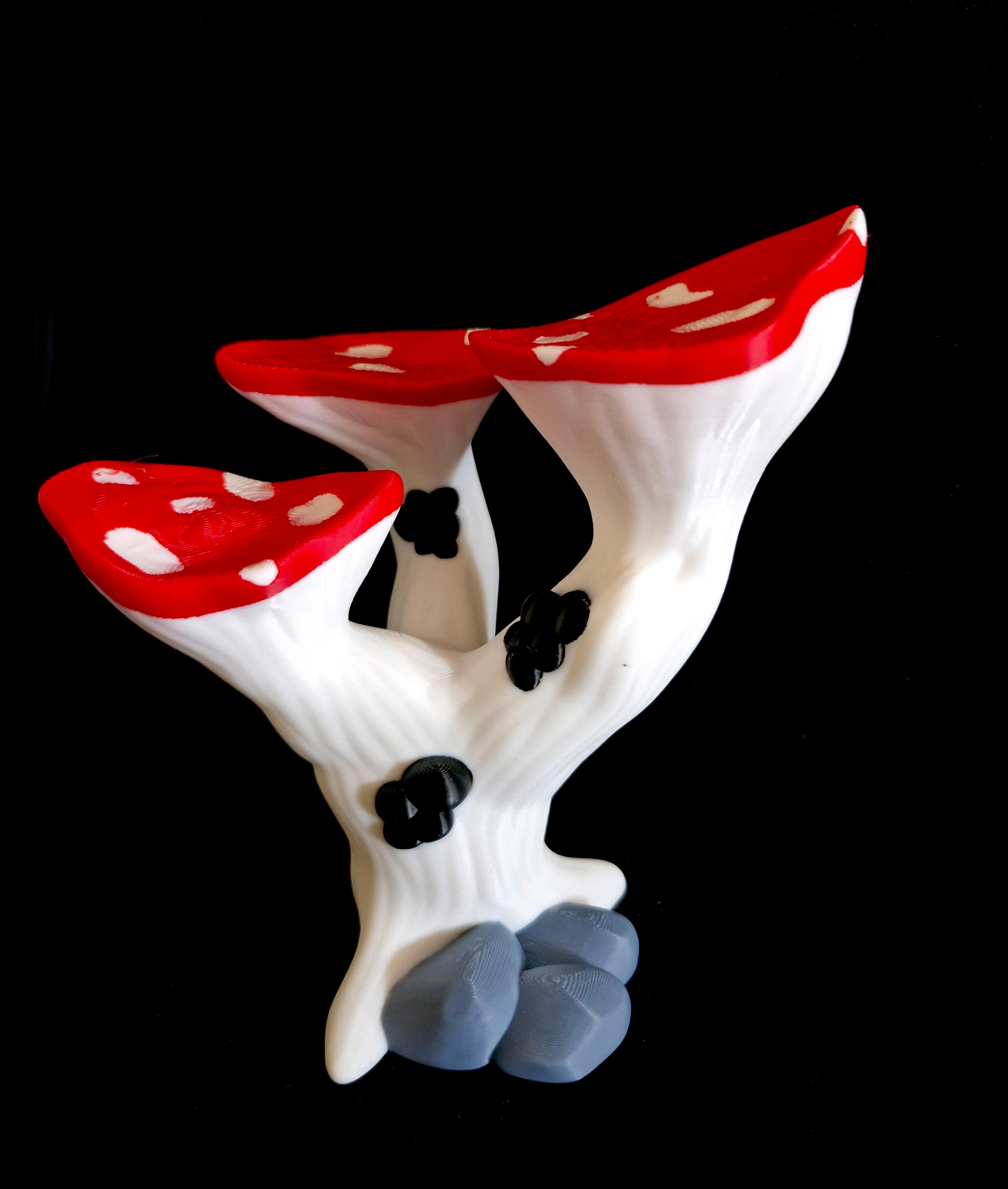 Mushroom Tree *Commercial Version* 3d model