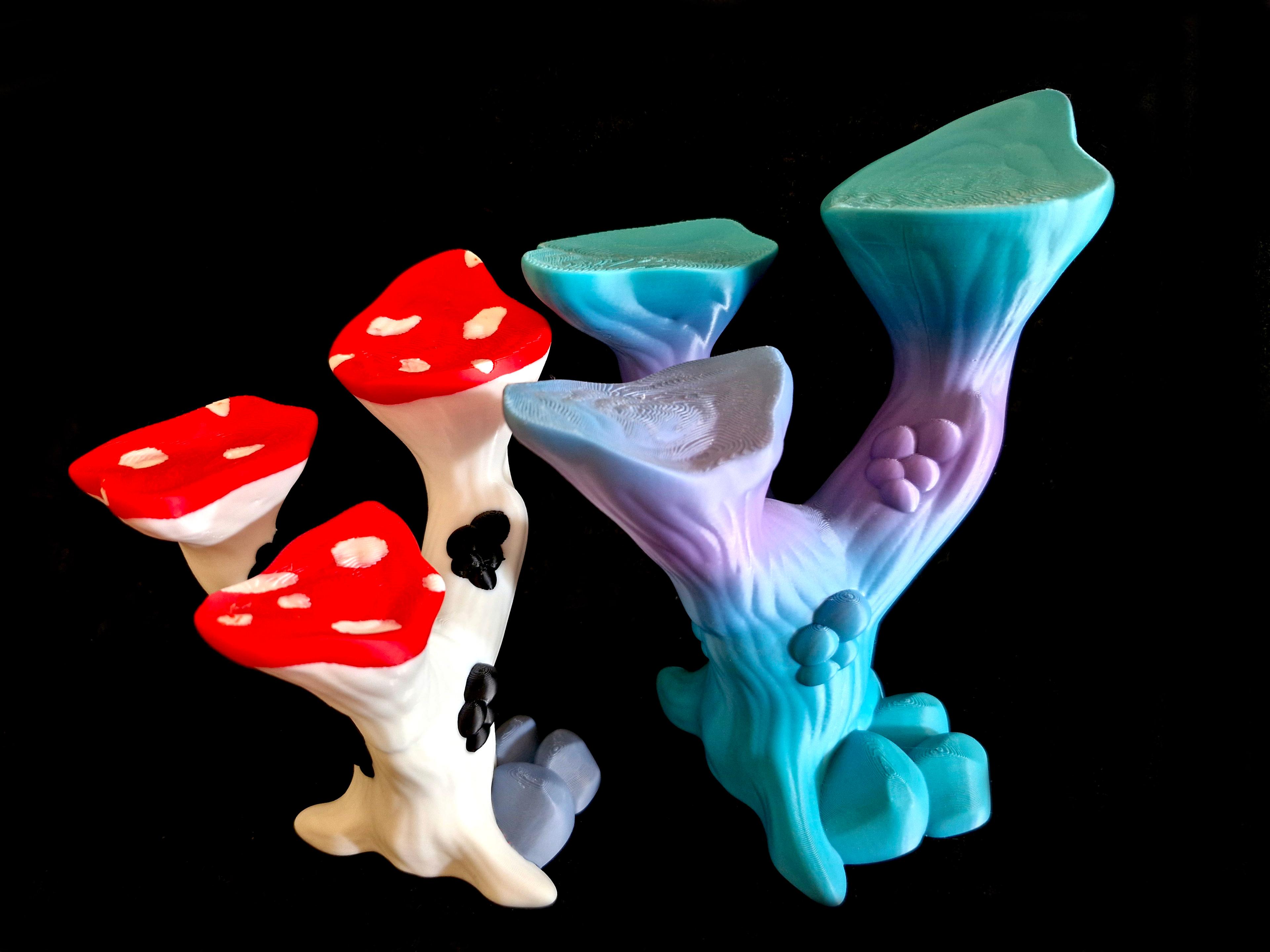 Mushroom Tree *Commercial Version* 3d model