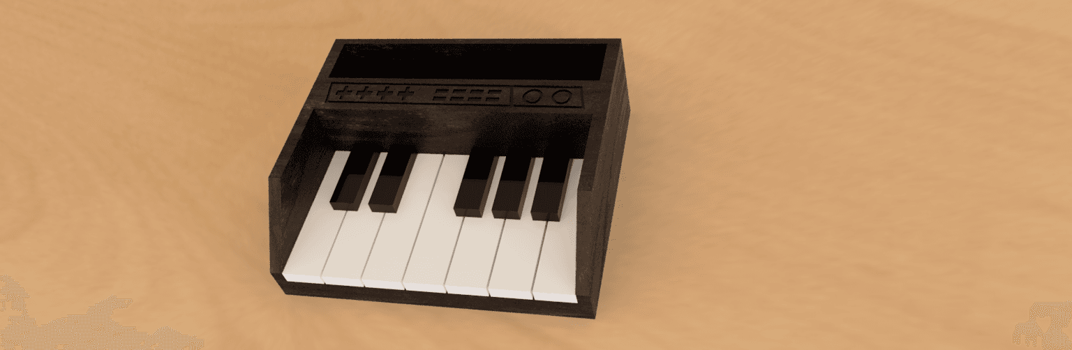 PIANO #JuneTunes 3d model