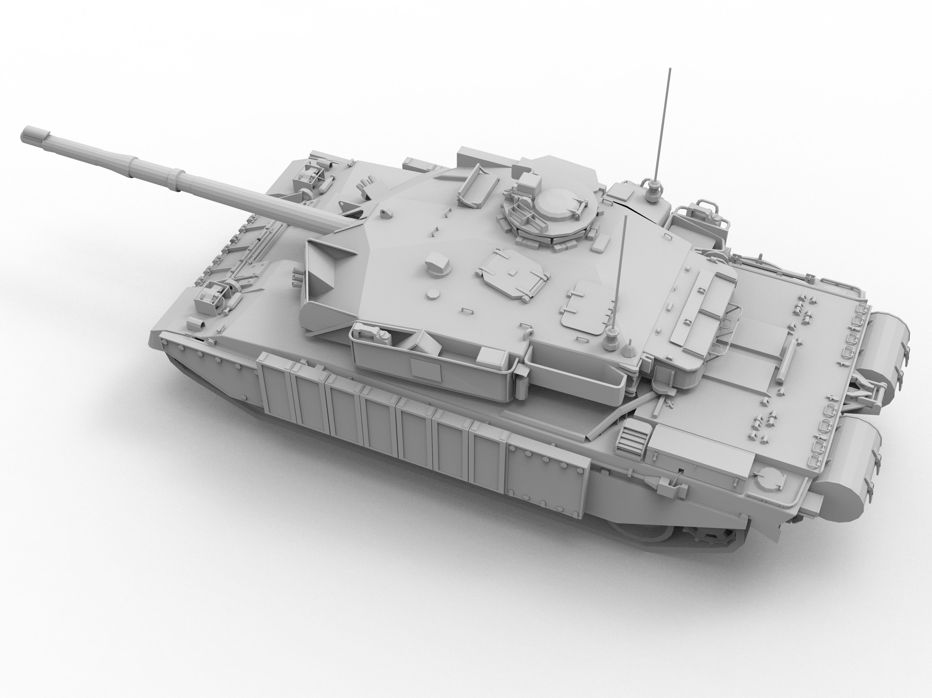 Fighter tank 3d model