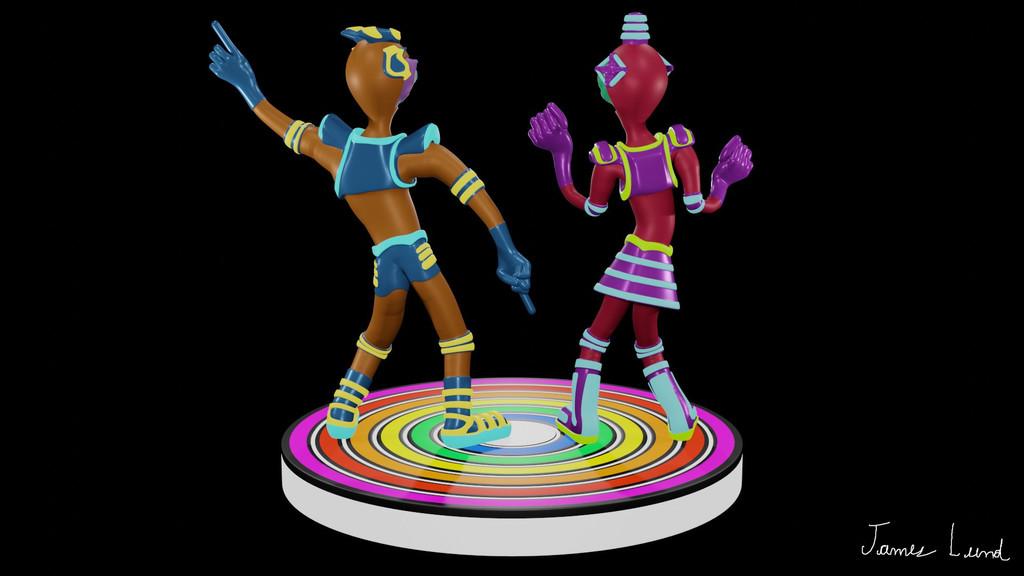 Space Disco 3d model