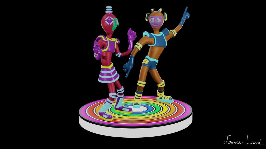 Space Disco 3d model