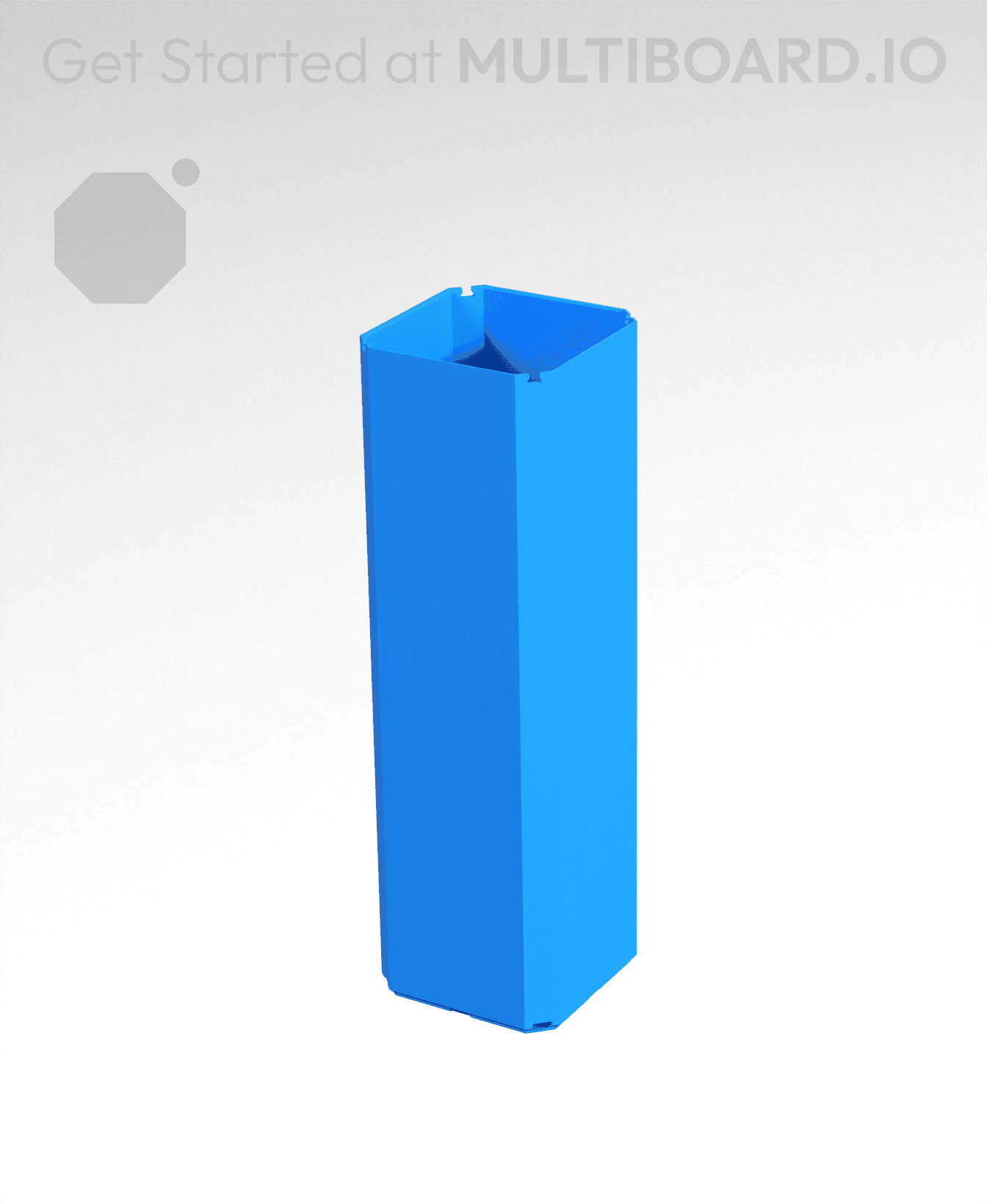 1x1x3 - Bin - Multibin Insert 3d model