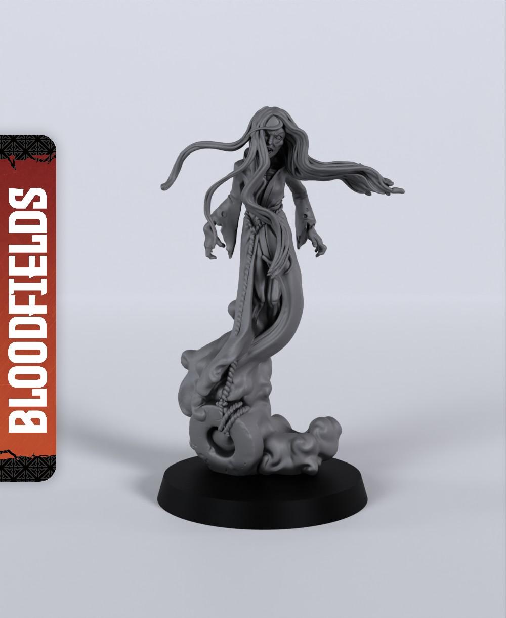 Otohime Hariti - With Free Dragon Warhammer - 5e DnD Inspired for RPG and Wargamers 3d model