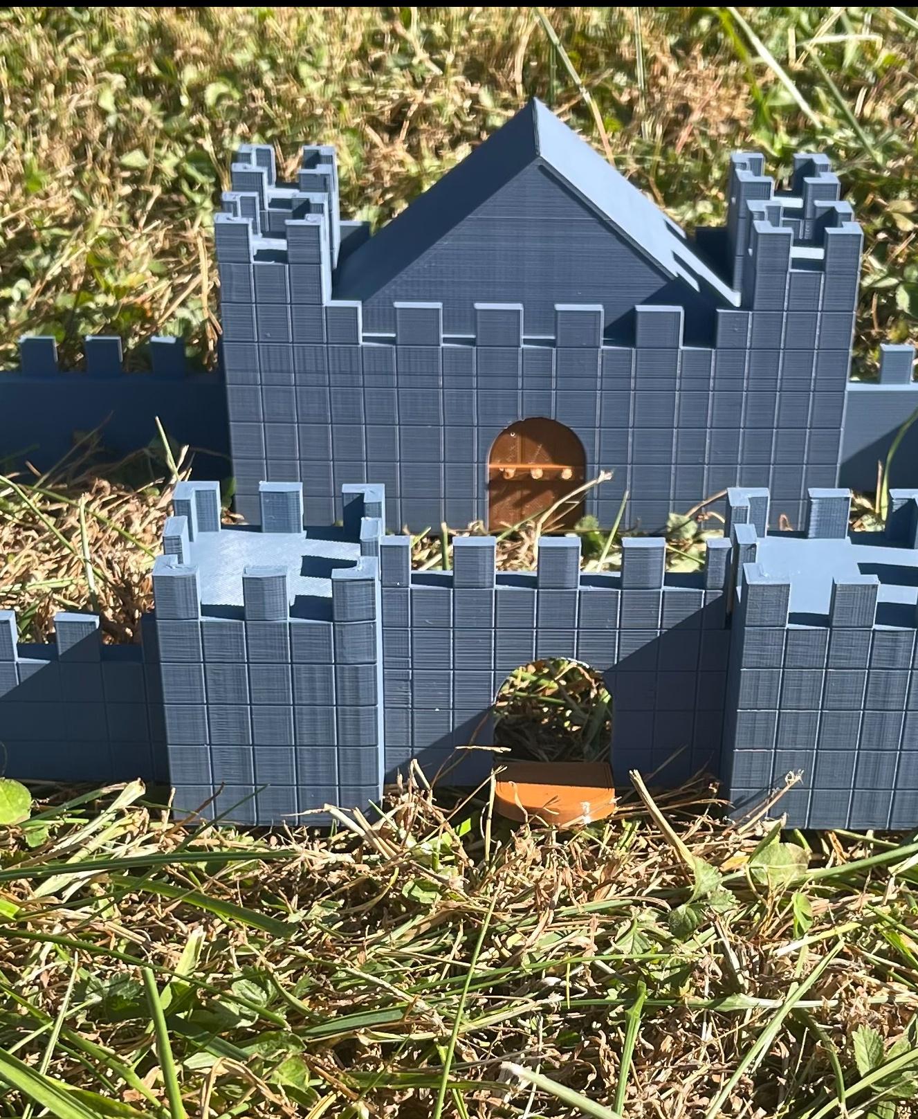 Customizable Castle  3d model
