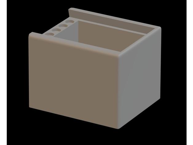 TCG Standard 60 Card Deck Box With Top Loader Insert - MTG Yu-Gi-Oh Card Games 3d model