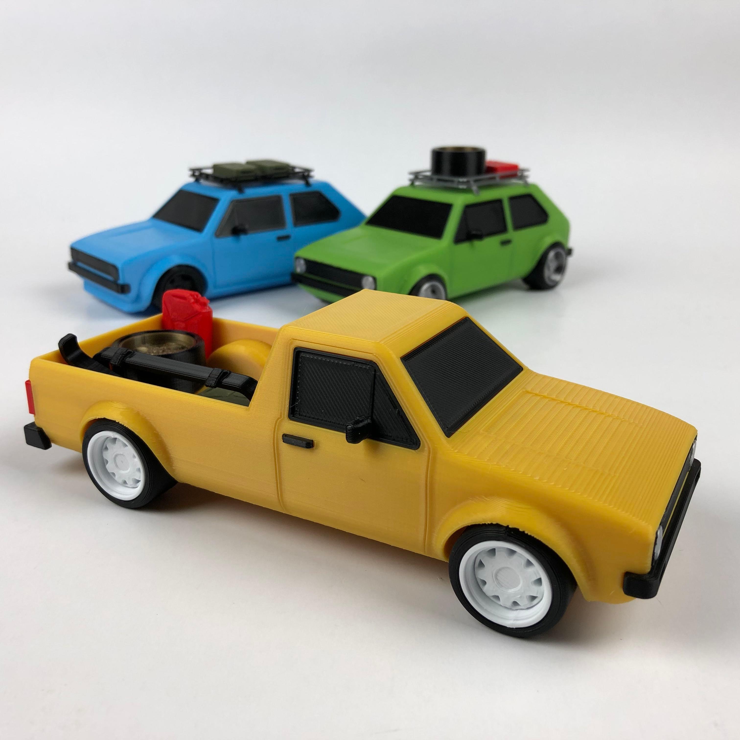 CADDY PICKUP MK1 - SCALE 1:24 3d model