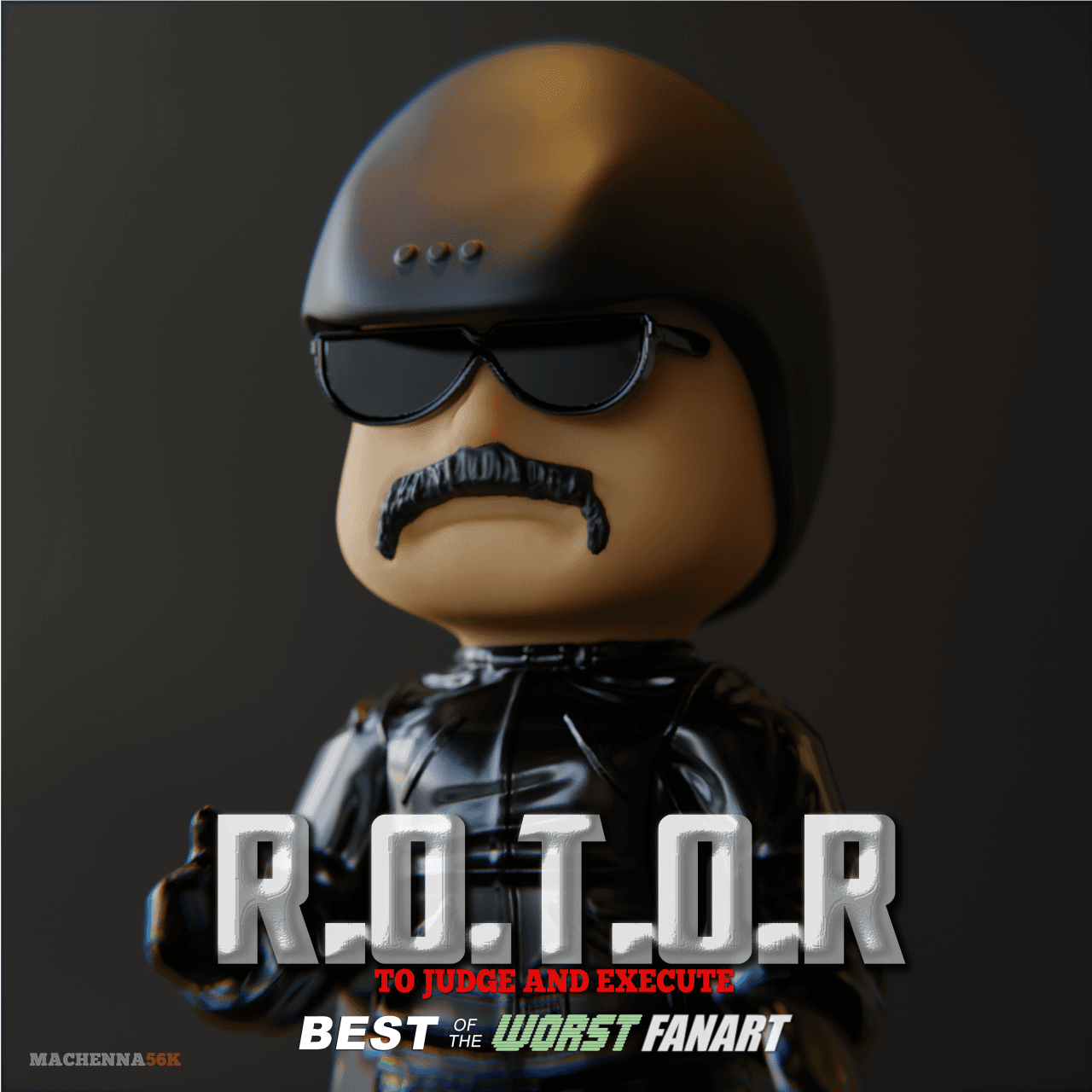 R.O.T.O.R. | Best of the Worst Fanart 3d model