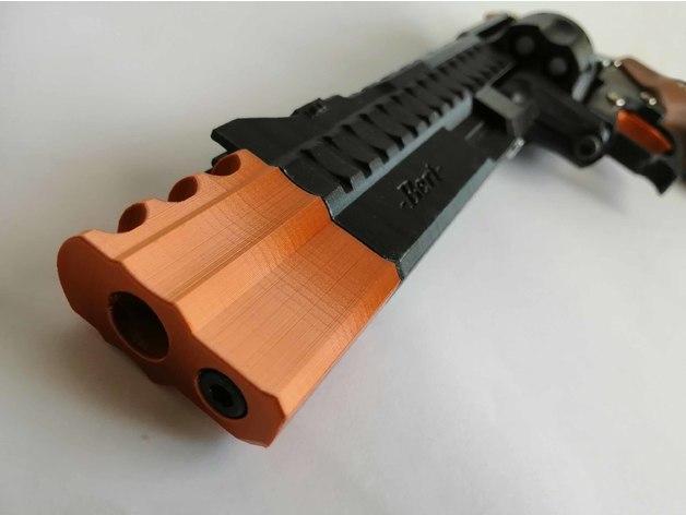 Custom Parts for - Prop Gun | Revolver - Single Action 3d model
