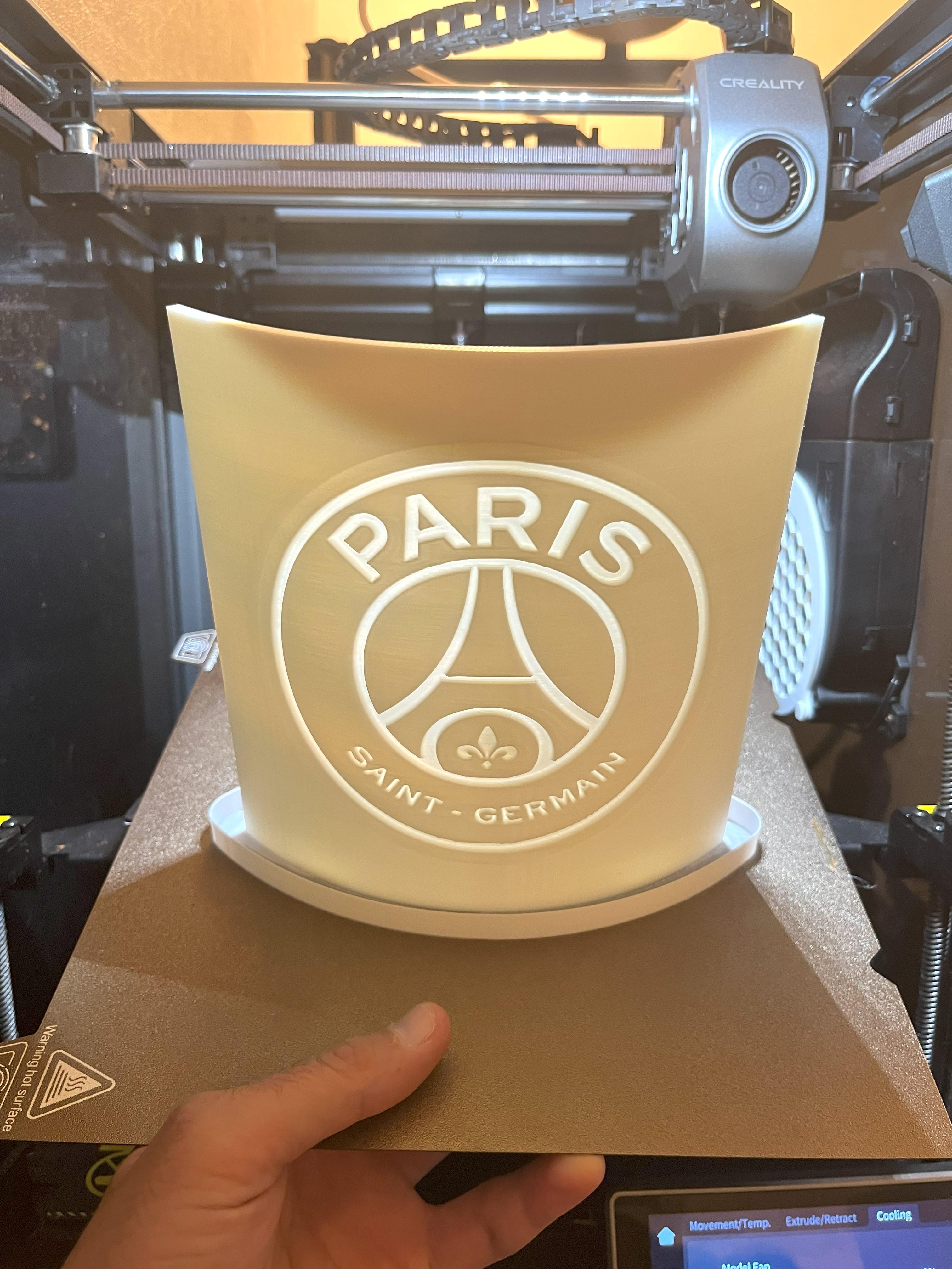 Paris Saint Germain lamp E14 3d model