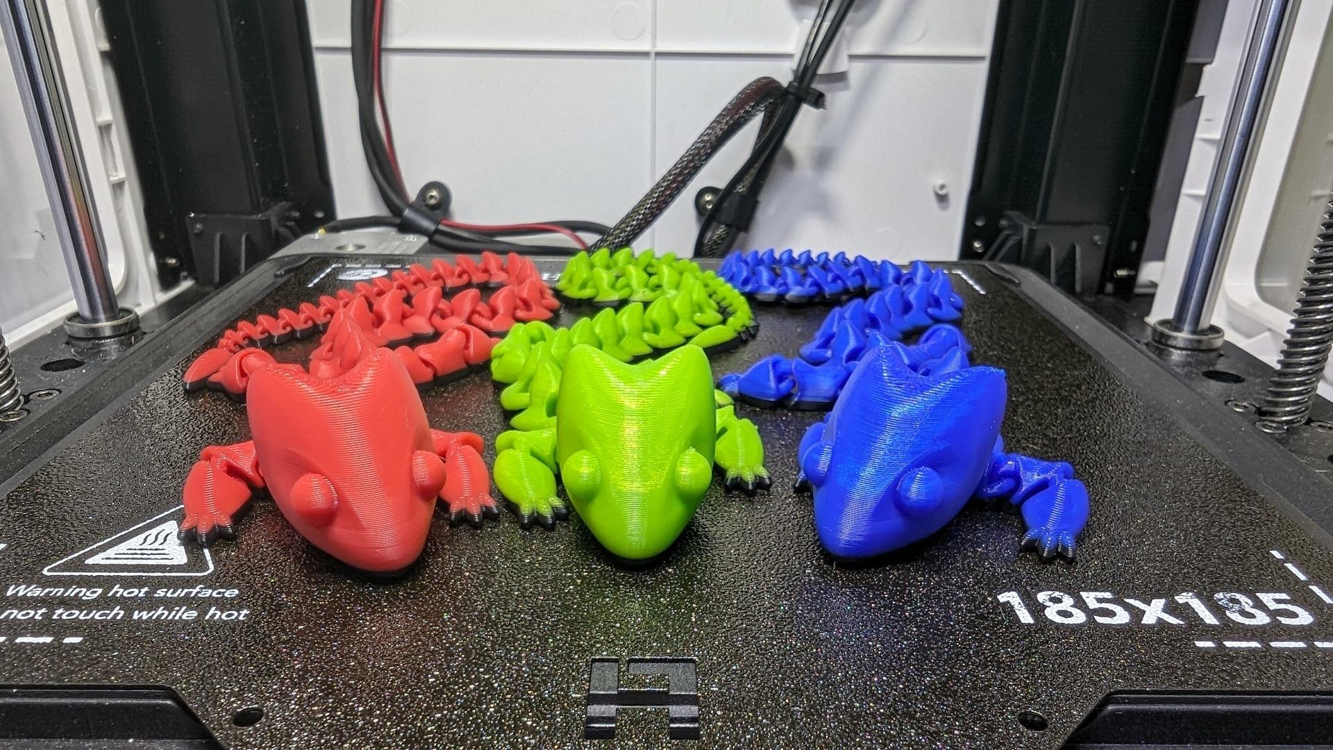 Articulated Dragon 001 - Print in place - No supports - STL 3d model