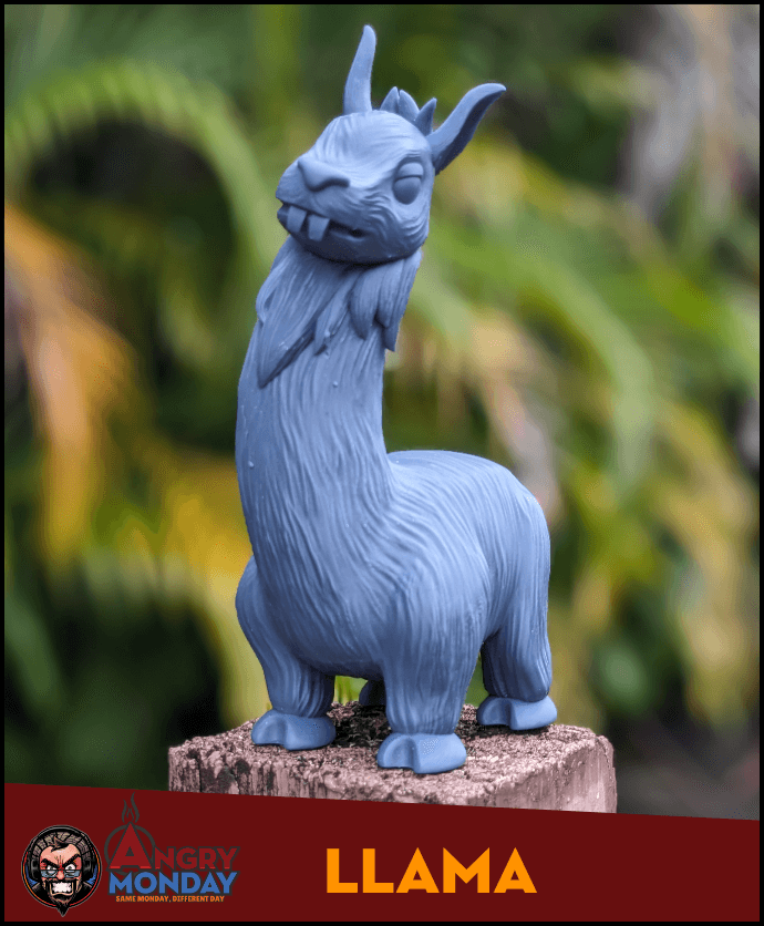 Llama 3d model