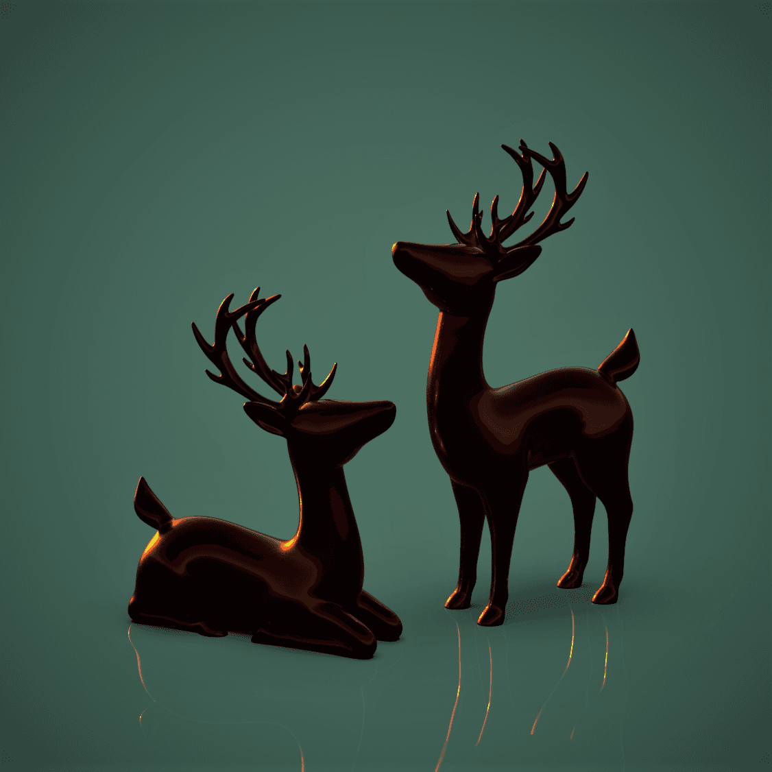 Deer  3d model