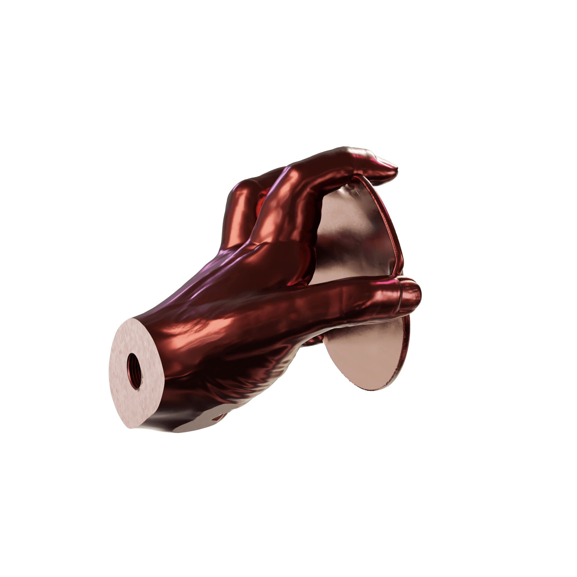 Captain America Shield Red Hulk Wall Display 3d model