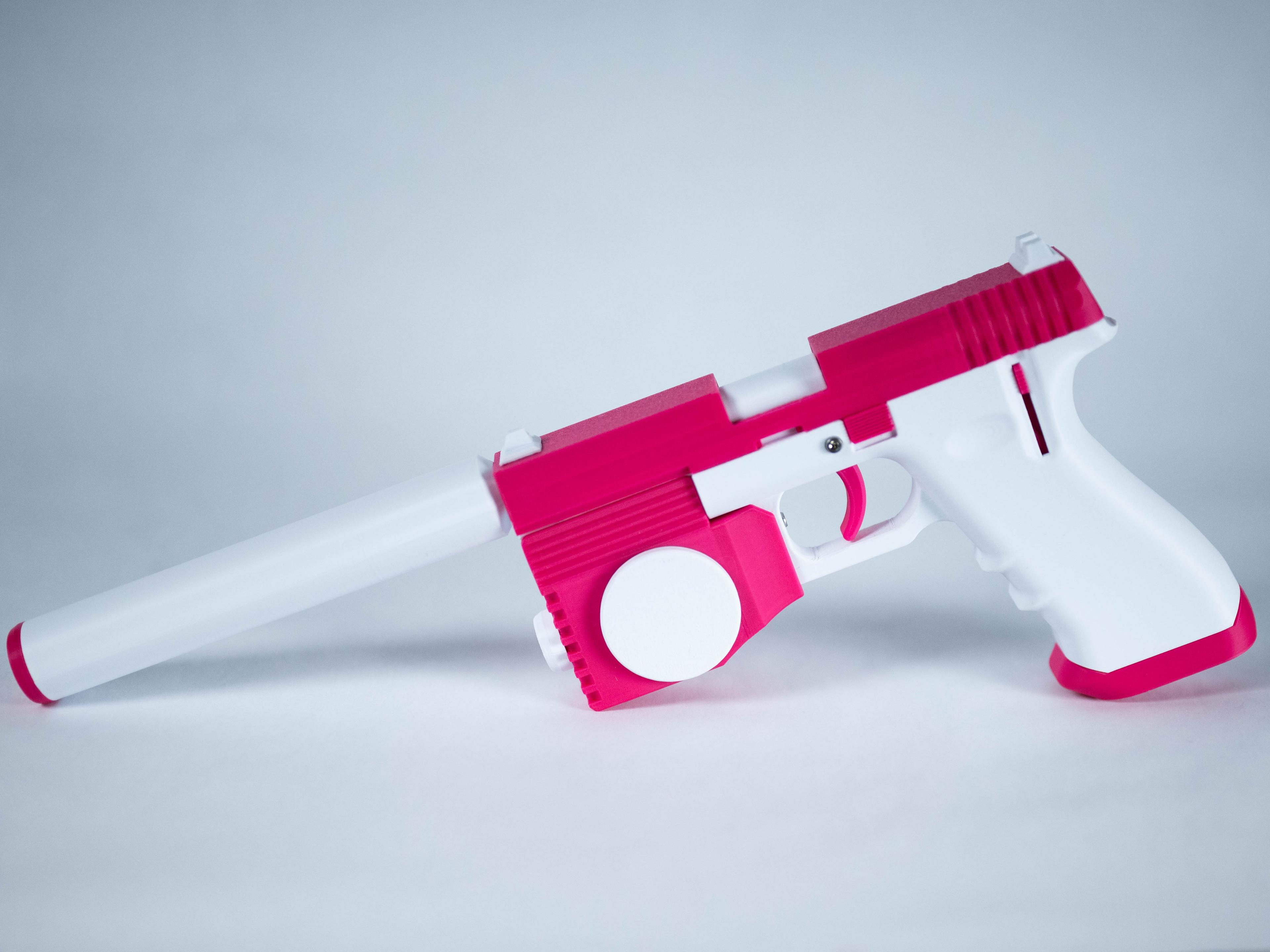 SMOCOM - Mental Health Defense Pistol (Updated V1.1) 3d model