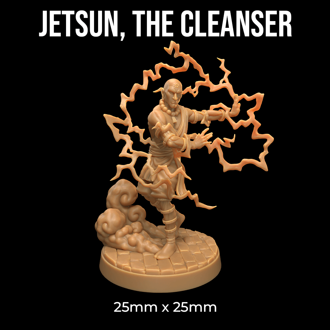 Jetsun, The Cleanser 3d model