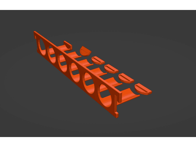Vallejo Paint Rack | Mods 3d model